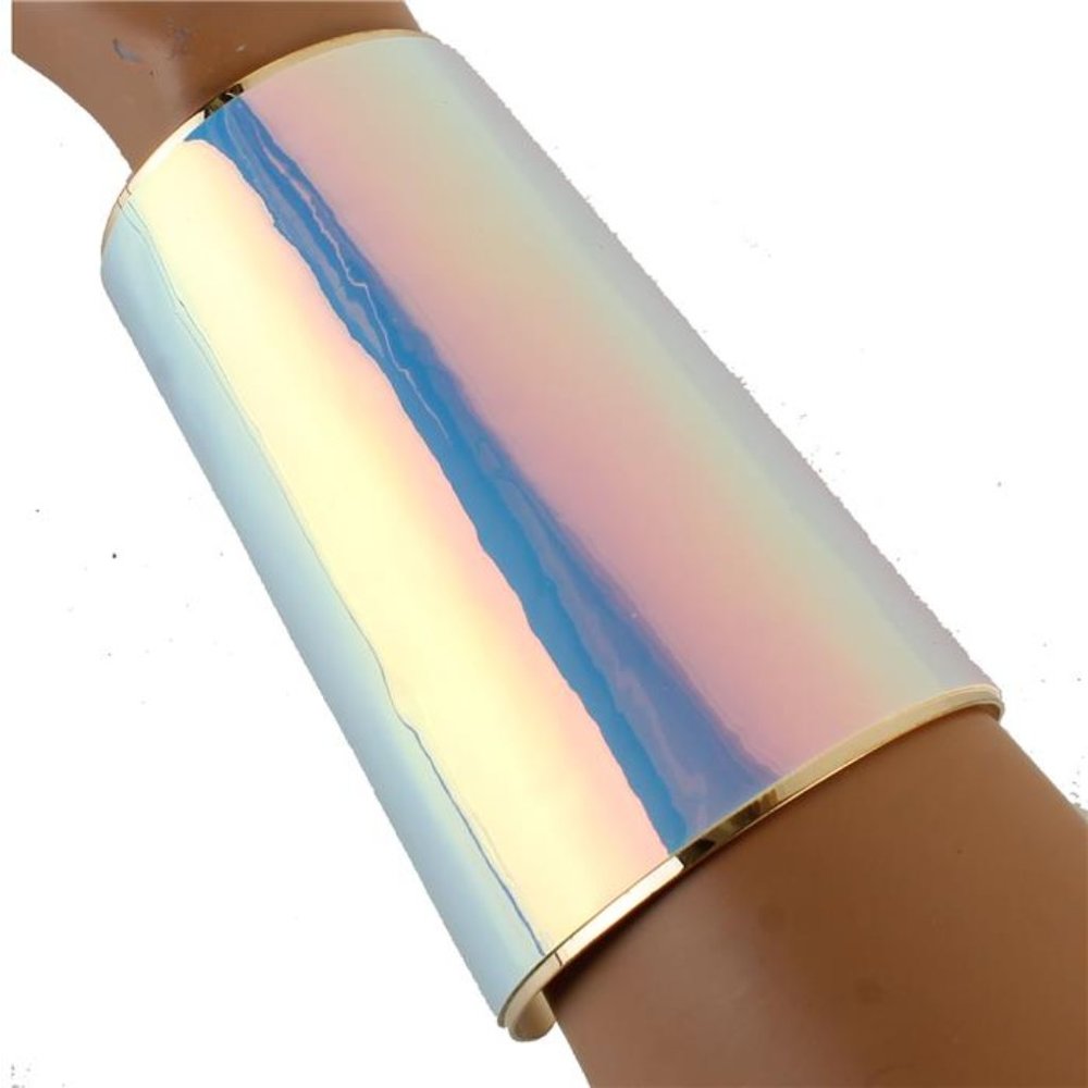 FASHION CUFF SILVER BANGLE